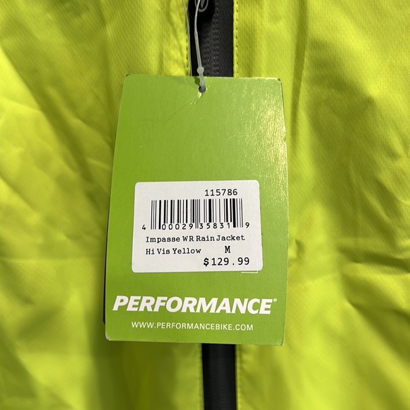 Womens Performance Impasse Cycling Rain Jacket Medium NWT - Picture 4 of 4